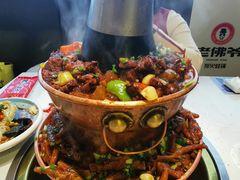 -老佛爷·铜炉炭火蛙锅(海州吾悦店)
