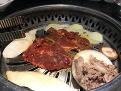 烤雪花牛板腱-木槿花韩式炭烤·熟成肉工坊(孙文东路店)