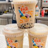 喜提人生第一桶奶茶，吨吨吨桶🌊