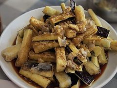 蛤蜊肉拌茄子-华春餐馆(鱼山路店)