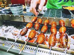 蚕蛹串-白玉·朝鲜族烤串(南山店)