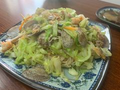海鲜炒兴化粉-福州人铭小吃
