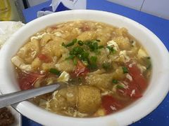 肉皮酸辣汤-老杨饭店(万科里店)