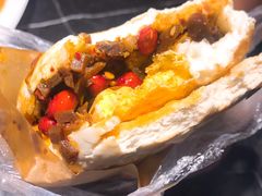 蛋菜夹馍-清真盛志望麻酱酿皮·非遗老字号