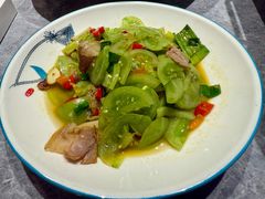 青番茄炒腊肉-山衢味庄·鲜辣衢菜(杭行路店)