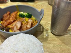 咖喱鸡扒饭-融合四喜茶餐厅(番禺石碁东湖洲店)