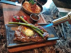 牛排意面套餐-Lets burger非常汉堡·环球风味(蓝色港湾店)