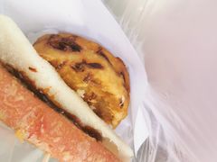 面拖火腿肠-阿婆油墩子(五里桥路188弄小区店)