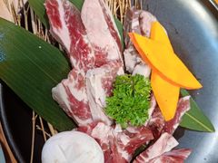 极品浇汁肥牛肋条-草家酱蟹炭火烤肉店(珲春南路一店)