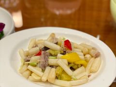 泡莲藕带炒猪肚-东湖食堂·湖景餐厅•会议