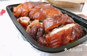 Barbecue Pork and Chicken Rice Plate