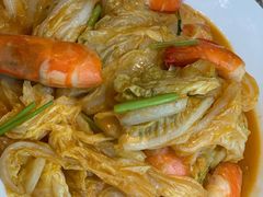 大虾烧白菜-船歌·鱼水饺青岛菜(金狮广场店)