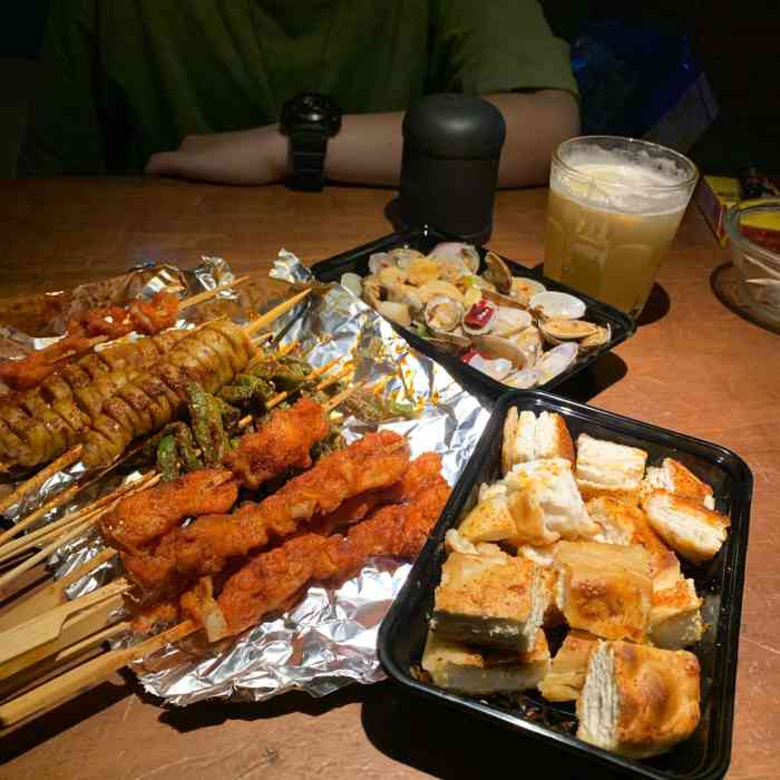 撩虾帝·小龙虾·烧烤·虾尾(大秦西市店)-"是在网上44块钱秒杀的,先