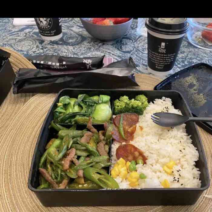 盒悦高端品质盒饭-"「蚝汁香菇鸡五件套」「肉粒酱香茄子三件套..."-