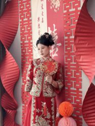 -桃子造型婚纱礼服(凤起广场店)