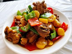 板栗烧鸡-天乐农家鱼头王(天目湖店)