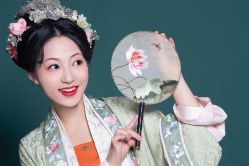 -后宫·古装汉服京剧儿童亲子全家福摄影