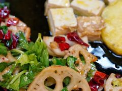 炒藕片-丁姨妈贵州臭豆腐烙锅(甲秀楼店)