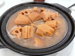 咸骨煲洪湖粉藕-南海迎宾馆·经典南海菜