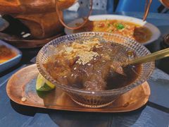 玫瑰花生冰粉-浩海火燒雲傣家菜(静安芮欧店)