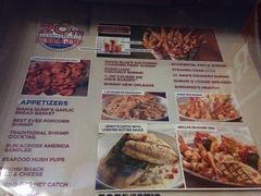 菜单-Bubba Gump Shrimp(Ala Moana)