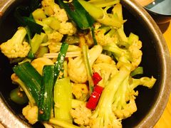 干锅有机花菜-局气 烤鸭·北京菜(光华路店)