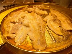 秘制黑猪五花-猪啊牛呀羊啊铜盘烤肉(正大广场店)