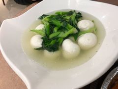 青菜鱼丸汤-西陵饭店