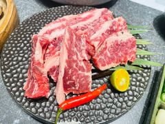-草家酱蟹炭火烤肉店(珲春南路二店)