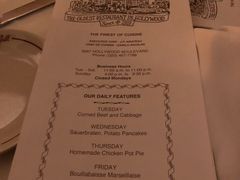 菜单-Musso & Frank Grill