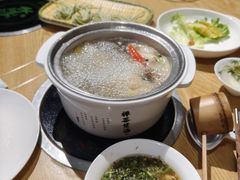 绿茶清汤锅-竹鲜笙全竹宴(国色天香店)