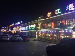 一排都是石锅鱼-都江堰石锅鱼