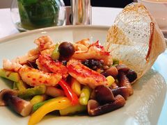 黑鸡纵炒蟹肉-广州富力丽思卡尔顿酒店·丽轩·粤菜
