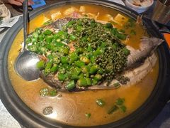 -探鱼·鲜青椒爽麻烤鱼(天河优托邦店)
