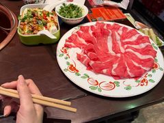 -清真·老门框爆肚涮肉·中华老字号(花乡店)