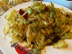 炝炒包菜-华天二友居肉饼(宫门口店)