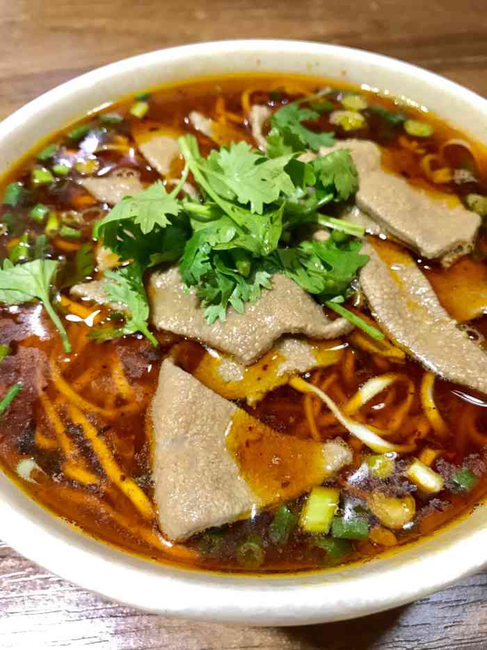 武胜猪肝面-"房子终于定下了,一早搬来,筋疲力尽,看到.