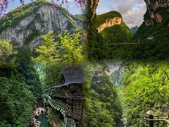 -蝶舞清江·恩施地心谷景区