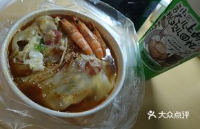 Cured Sausage with Fresh Shrimp