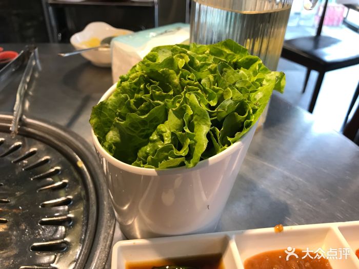 韩聚屋韩国烤肉(新北万达店)生菜图片 - 第1张