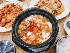 嫩豆腐汤-贤花饭店(城阳店)