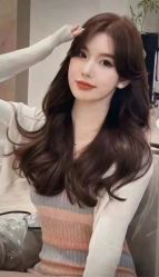 -INS羽毛接发·巴黎画染