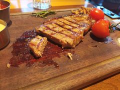 澳大利亚西冷牛排配蘑菇白兰地酱-FAT COW(虹梅路店)