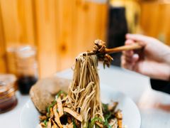 青椒干子肉丝干拌面-高邮面馆(明瓦廊店)