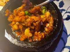 石锅杭椒牛蛙-桂满陇天书(南京德基旗舰店)