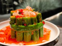 虾仁秋葵-稻鲜记潮汕砂锅粥