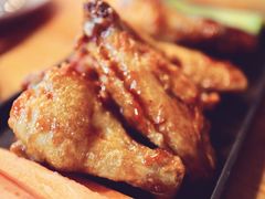 烤奥尔良鸡翅-五棵松火鬼披萨