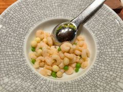 雨花茶甜豆虾仁-龙吟山房(青龙山庄店)