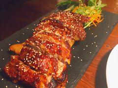 烤美式BBQ猪肋排-宝莱纳啤酒花园餐厅PAULANER BRAUHAUS Nanjing(广州路店)
