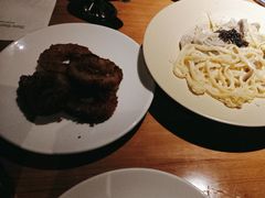 培根蘑菇奶油意面-新贝乐意大利餐厅(苏州中心店)